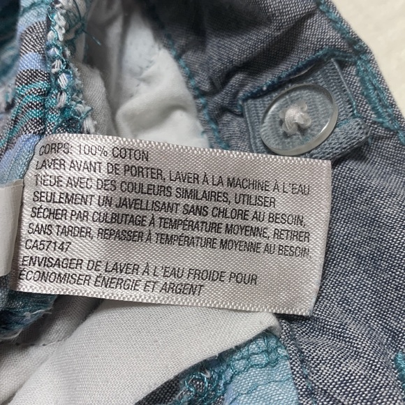 3T (6/$20) Teal Cotton Striped Shorts by Cherokee - Picture 9 of 15
